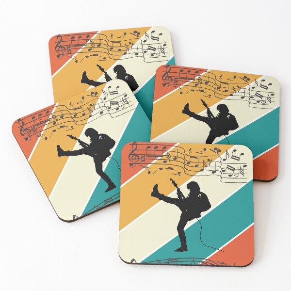 Item preview, Retro Electric Guitar Player designed and sold by MottoDigging.