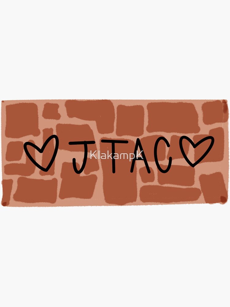 "Tarleton JTAC Hearts Rockwall" Sticker for Sale by KlakampK Redbubble