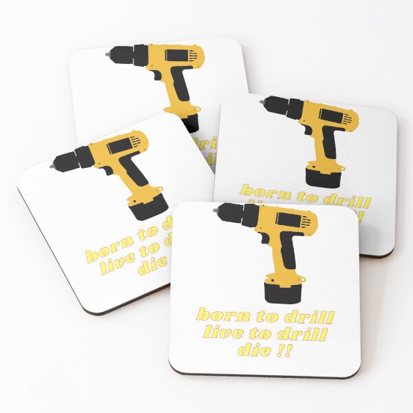 Item preview, BORN TO DRILL LIVE TO DRILL DIE designed and sold by hunnyblue.