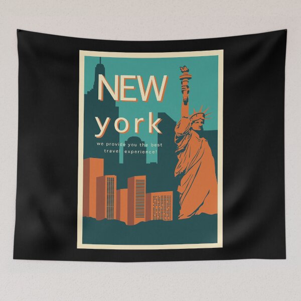 Item preview, New York Vintage Travel  designed and sold by Vintage-Travel.