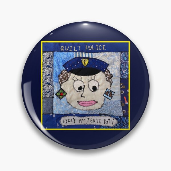 Item preview, Quilt Police: Picky Patterns Patti designed and sold by SAMGordonART.