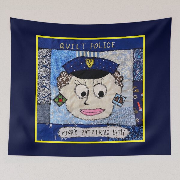 Item preview, Quilt Police: Picky Patterns Patti designed and sold by SAMGordonART.