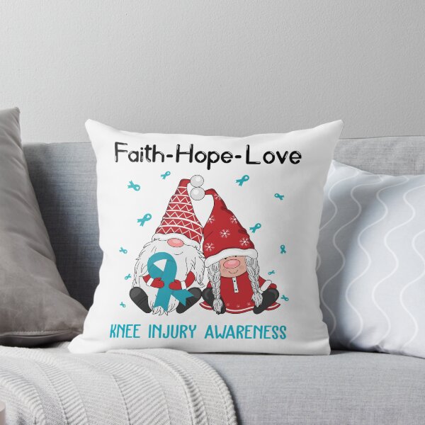 Item preview, Faith Hope Love Knee Injury Awareness designed and sold by Sabfit.
