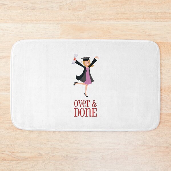 Item preview, Over & Done! (on White) designed and sold by PawsitiveMum.