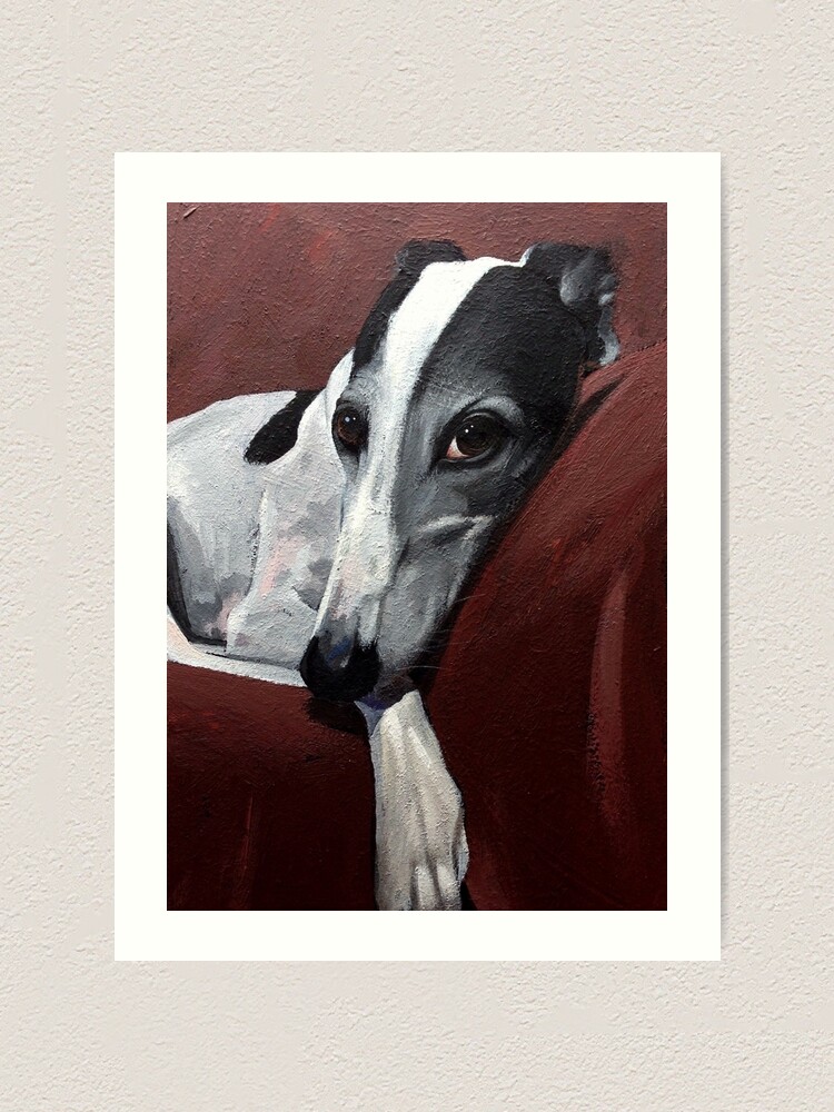 greyhound art