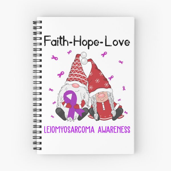 Item preview, Faith Hope Love Leiomyosarcoma Awareness designed and sold by Sabfit.