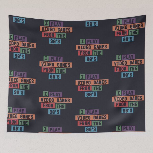 Item preview, Retro 90s Video Games Player designed and sold by Creatively Torn.