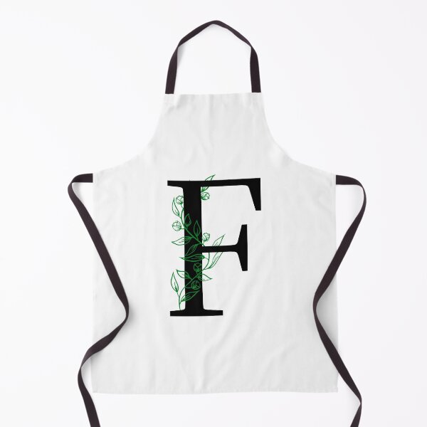 Item preview, F Initial Vine Flower Monogram Decal designed and sold by TrashPandaCreative.