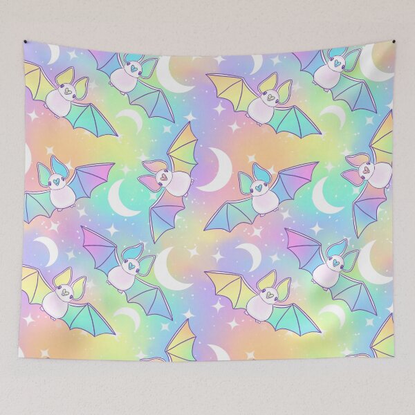 Item preview, Pastel bats designed and sold by HexReject.