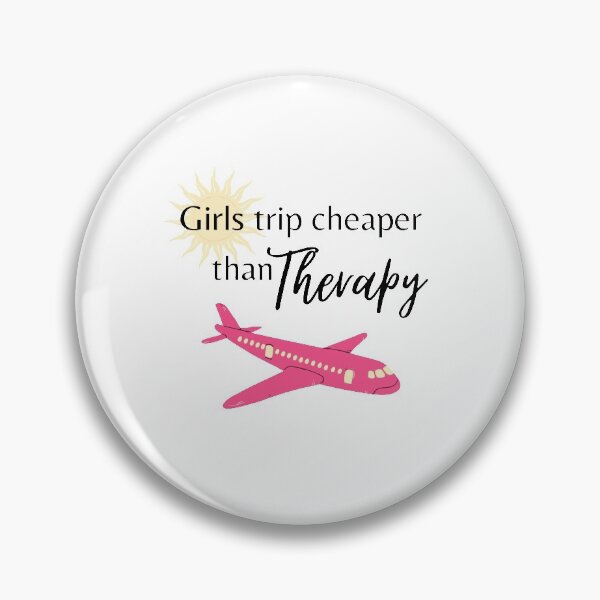 Item preview, Girls Trip Cheaper Than Therapy  designed and sold by travelnerd.