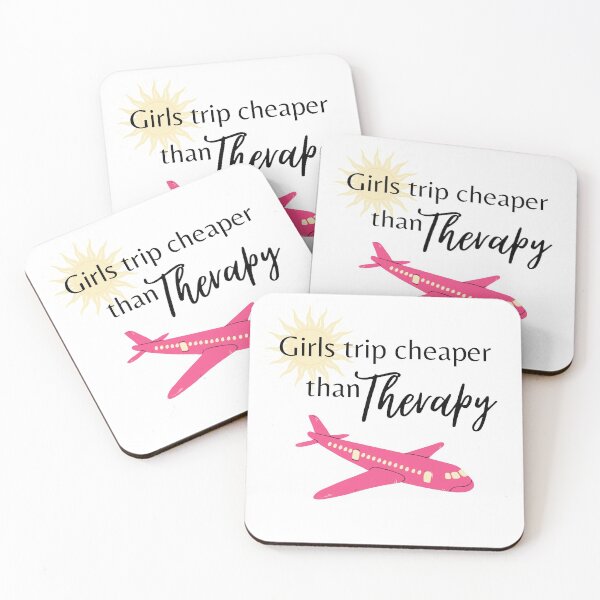 Item preview, Girls Trip Cheaper Than Therapy  designed and sold by travelnerd.