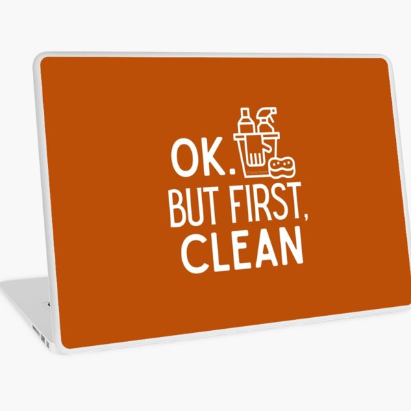 Item preview, But First Clean Retro Cleaning Supplies Novelty Housekeeper Gifts designed and sold by SavvyCleaner.