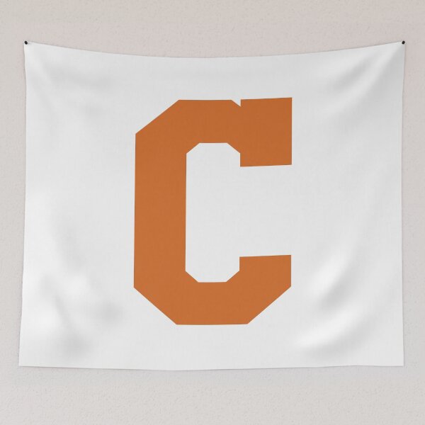 Item preview, Alphabet, Orange C, Sports letter C designed and sold by TheCultStuff.