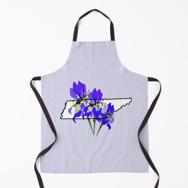 Item preview, Tennessee State Outline with Iris Flower designed and sold by girljohnny.