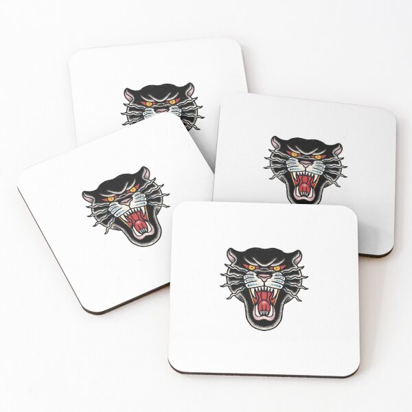 Item preview, Panther American Traditional Tattoo designed and sold by Anthony Massaro.