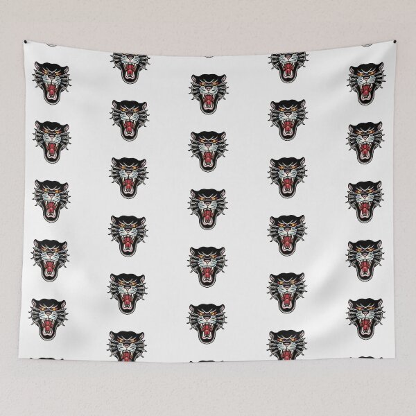 Item preview, Panther American Traditional Tattoo designed and sold by Anthony Massaro.