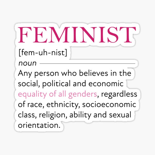 Item preview, Feminist Definition designed and sold by Jess Preston.