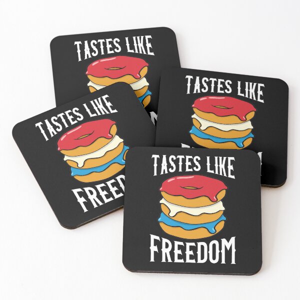 Item preview, 4th of July Donuts Tastes Like Freedom designed and sold by Huhnerdieb Apparel.
