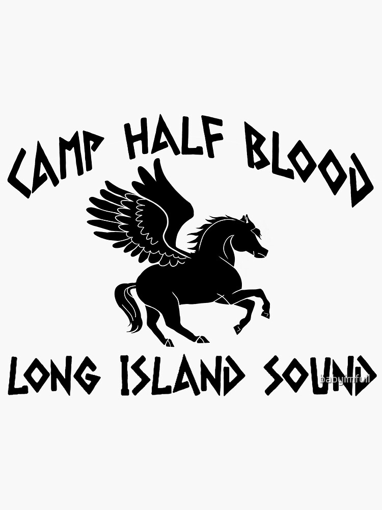 Percy Jackson Camp Half Blood Logo Trendy - Ink In Action