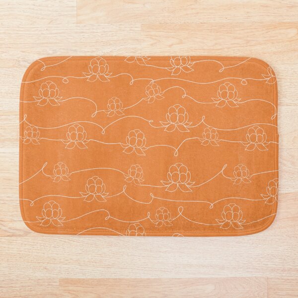 Item preview, Orange Salmonberry Pattern designed and sold by sarahschroeder.