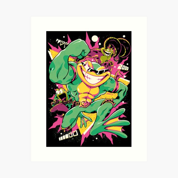 Other Video Games: Battletoads Set Brawler Collection Statue by PCS