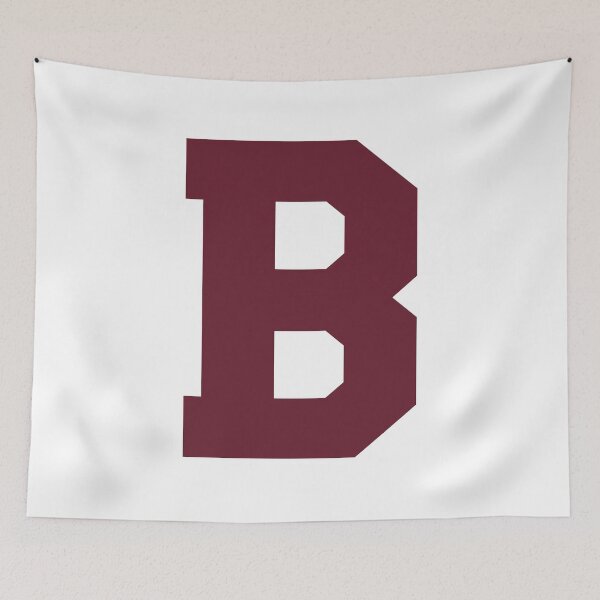 Item preview, Alphabet, Maroon B, Sports letter B designed and sold by TheCultStuff.