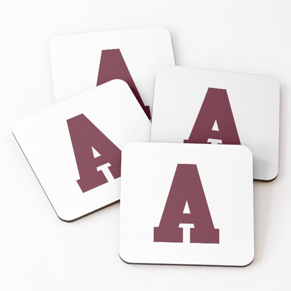 Item preview, Alphabet, Maroon A, Sports letter A designed and sold by TheCultStuff.
