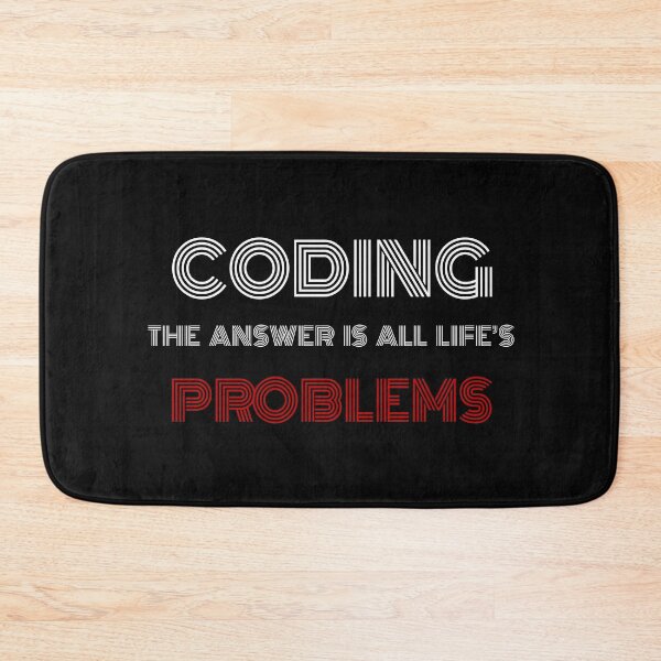 Item preview,  Coding The Answer Is All Life's Problems  designed and sold by AscendMerch.