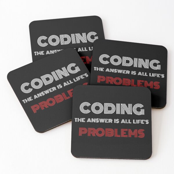 Item preview,  Coding The Answer Is All Life's Problems  designed and sold by AscendMerch.
