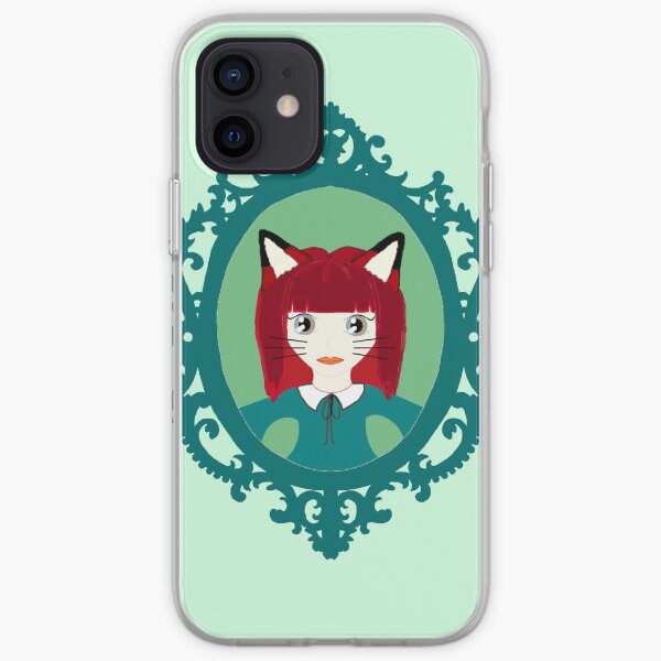 Kawaii Fox Cosplay Girl iPhone Soft Case