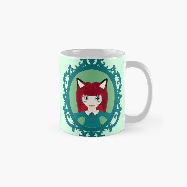 Kawaii Fox Cosplay Girl Classic Mug