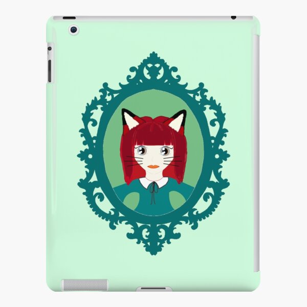 Kawaii Fox Cosplay Girl iPad Snap Case