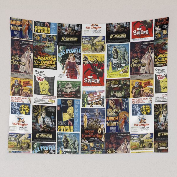 Item preview, Classic Horror Movie Collage designed and sold by imakemovies.