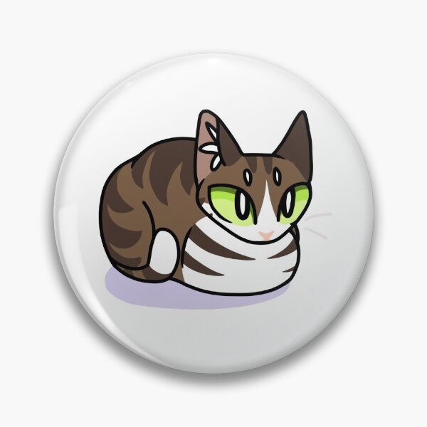 Artikelvorschau, Süßes braun-weißes Tabby-Laib-Katzen-Design entworfen und verkauft von nummiequack.