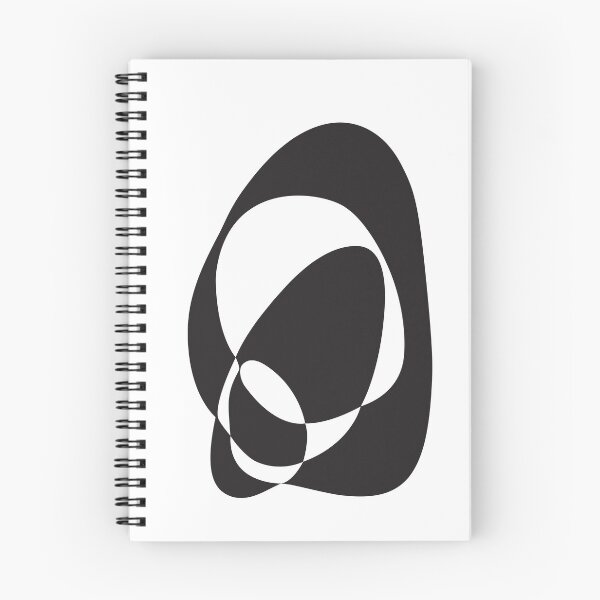 Item preview, Abstract Modern Black and White Reverse Shape Print for Room Decoration designed and sold by BONBcreative.
