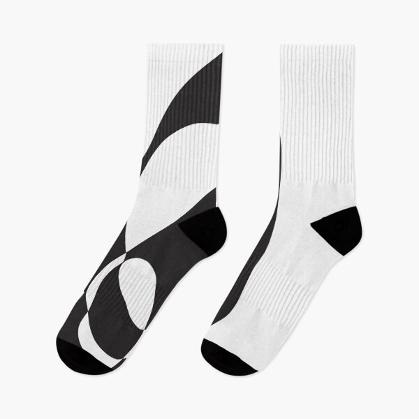 Item preview, Abstract Modern Black and White Reverse Shape Print for Room Decoration designed and sold by BONBcreative.