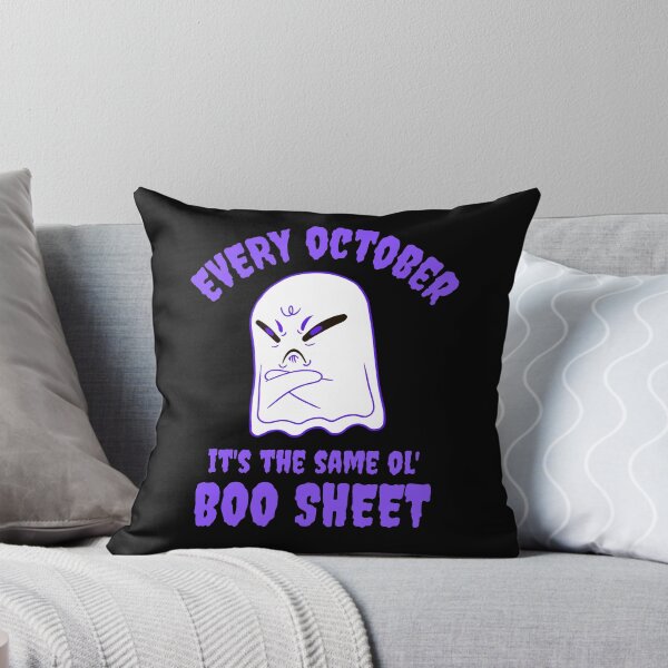 Item preview, It's the Same Ol' Boo Sheet Funny Halloween Ghost designed and sold by ModkMerch.