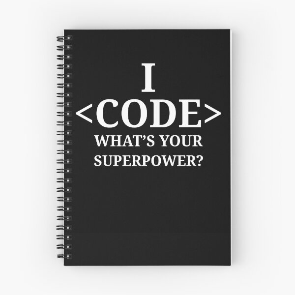 Item preview,  I <Code> What's Your Superpower? designed and sold by AscendMerch.