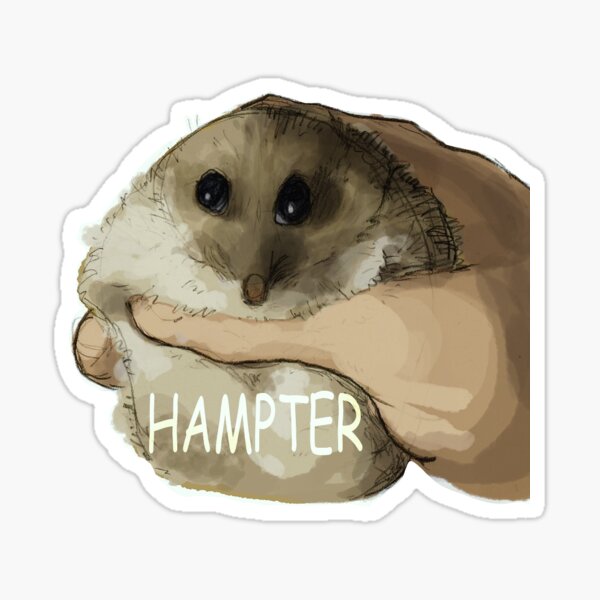 Hamster Meme Stickers for Sale