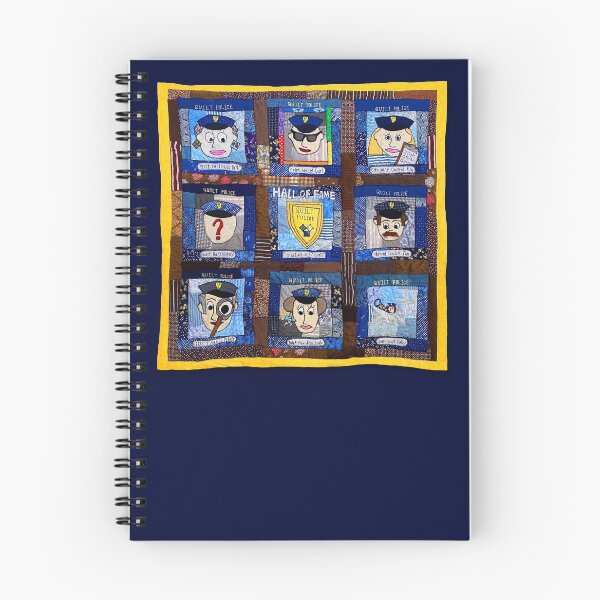 Aperçu de l'œuvre Quilt Police (Couette entière) créée et vendue par SAMGordonART.
