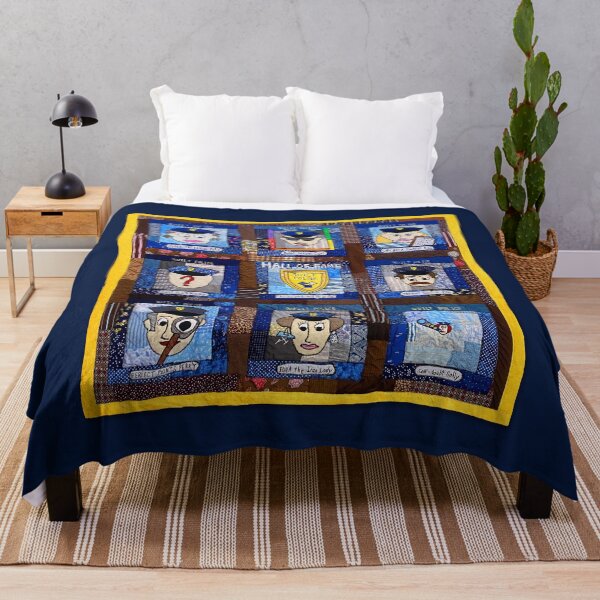 Artikelvorschau, Quilt Police (Gesamter Quilt) entworfen und verkauft von SAMGordonART.