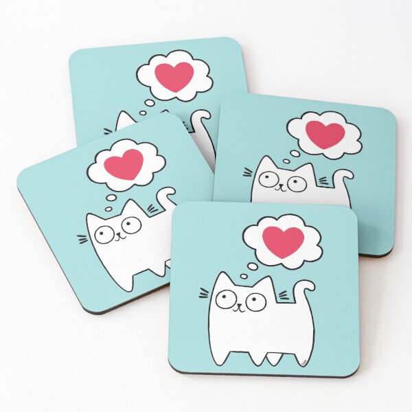 Item preview, Love Cat designed and sold by SamHoweMeow.