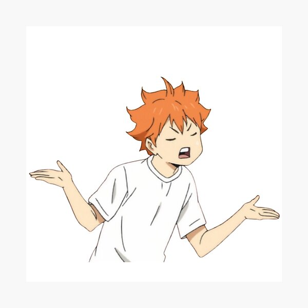 Shoyo Hinata Reaction Haikyuu Photographic Print By Lunnaama Redbubble Shoyo Hinata Reaction Haikyuu Photographic Print By Lunnaama Redbubble