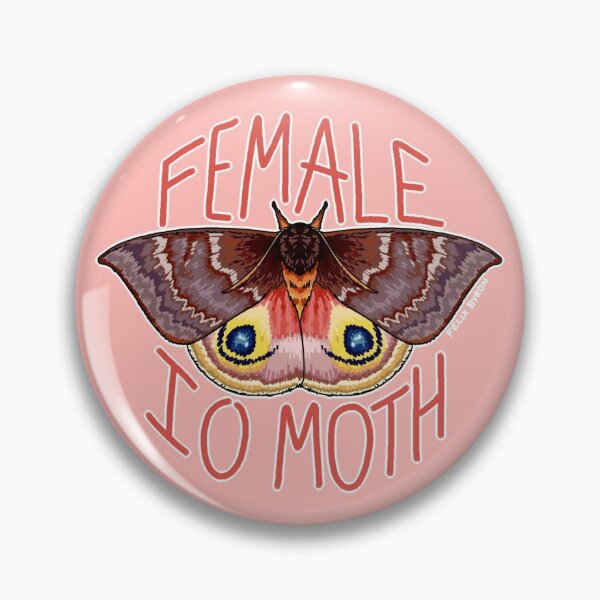 Item preview, Female Io Moth designed and sold by hellllbent.