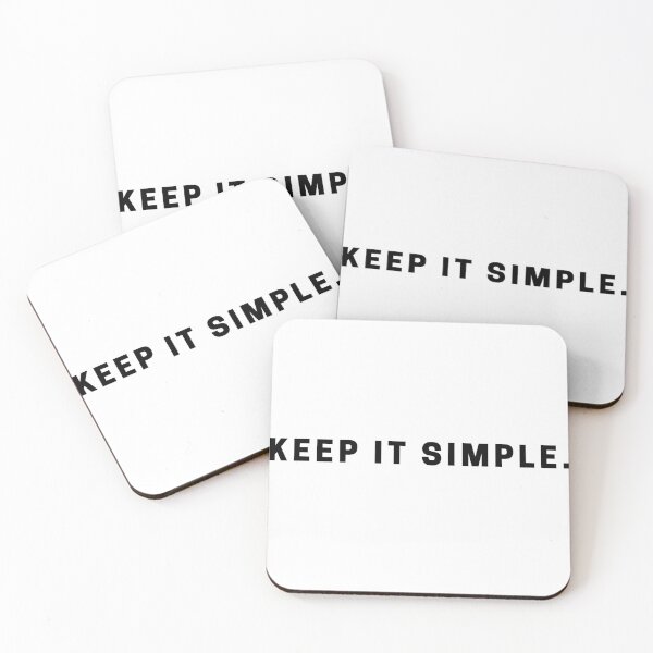Item preview, Keep it simple designed and sold by BethanieBright.