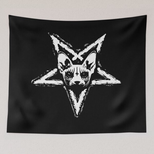 Item preview, Black Metal Cat designed and sold by drizzd.