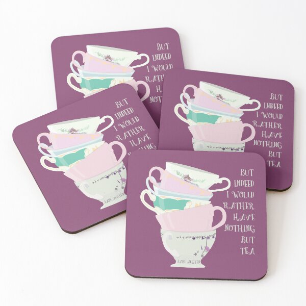 Item preview, Nothing But Tea - Jane Austen Tea Quote designed and sold by MissBennett.