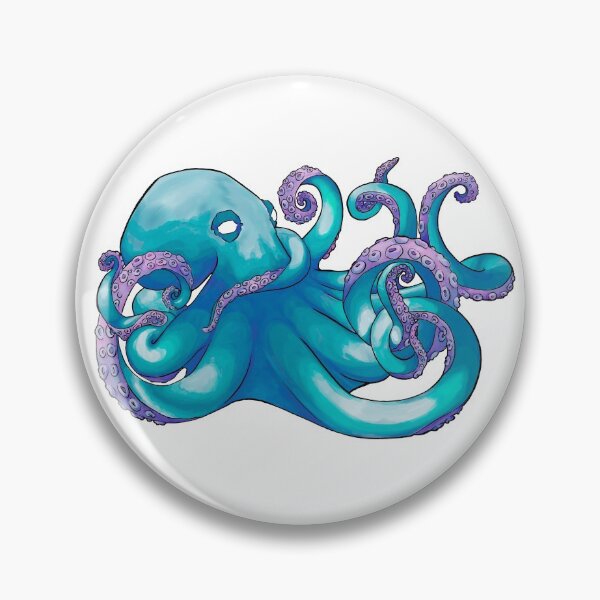 Item preview, Blurple Octopus designed and sold by DarkDimensions.