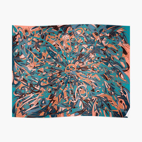 Colorful mess III Poster