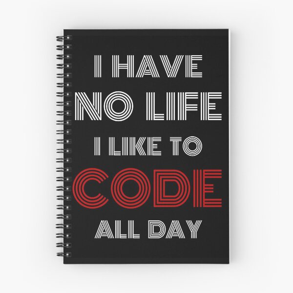 Item preview, I Have No Life I Like To Code designed and sold by AscendMerch.